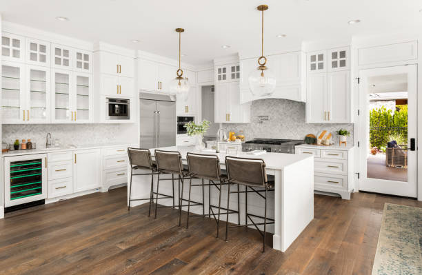 Tile pattern layout planning for backsplash in Leander