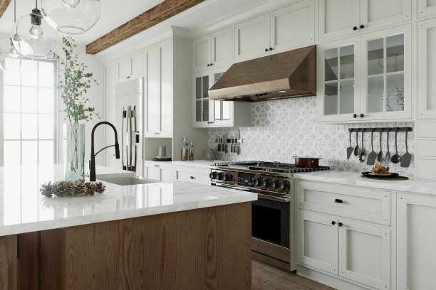 Tile pattern kitchen Leander